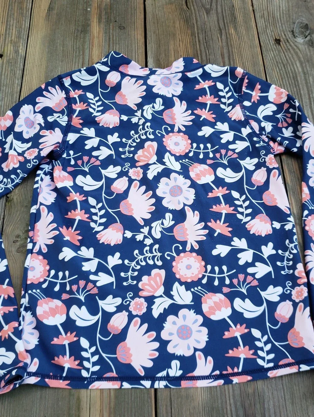 Ruffle Butts Rashguard Shirt - Picture 2 of 5